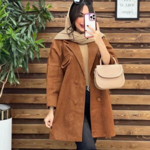 پالتو زنانه مدل نگارین - جنس سوئیت، شیک و گرم (Coat Negarin)