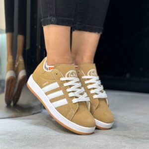 کفش زنانه آدیداس سه خط-CAMPUS با جنس اشبالت و زیره PU